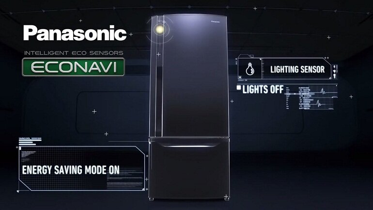 Công nghệ Econavi và Biến tần của tủ lạnh Panasonic