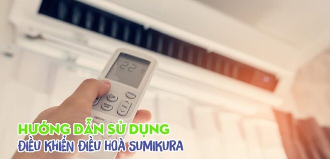 điều khiển điều hòa sumikura