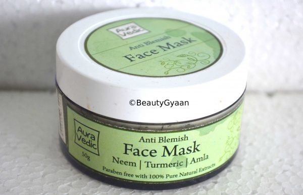 Mặt nạ đất sét Aura Vedic Anti Blemish Face Mask