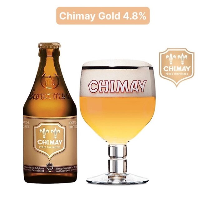 Bia Chimay - lựa chọn bia nhập khẩu cao cấp biếu tặng dịp Tết 2025