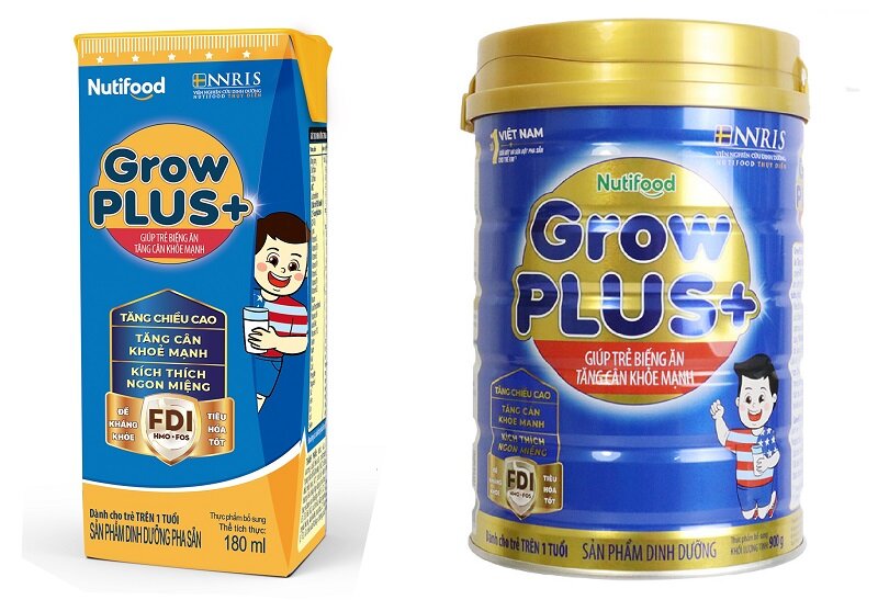 Review sữa Grow Plus xanh: Giá bán, thành phần, công dụng và độ tuổi sử dụng