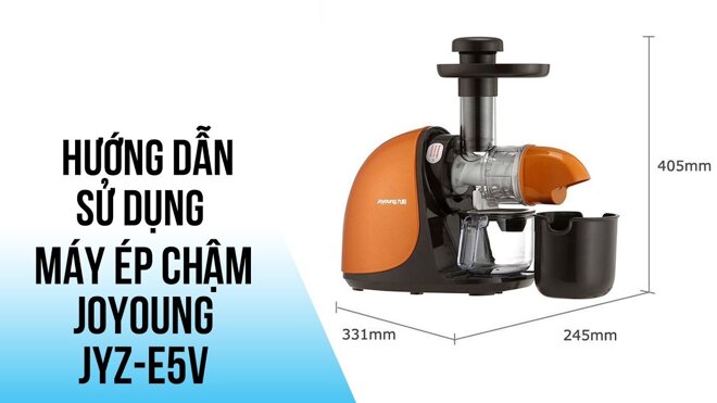 Việc sử dụng máy ép rất đơn giản và dễ dàng