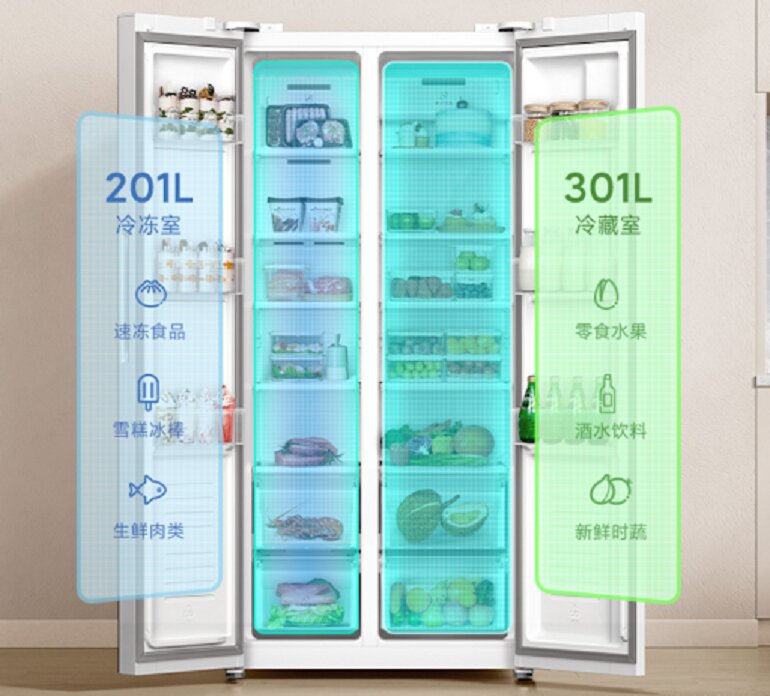 4 điểm cần biết về tủ lạnh Xiaomi Mijia 502L mới ra mắt năm 2023