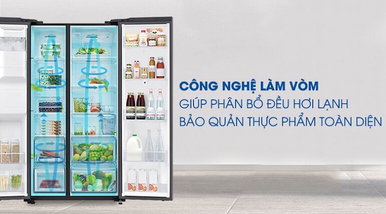 Tủ lạnh Samsung có màn hình cảm ứng