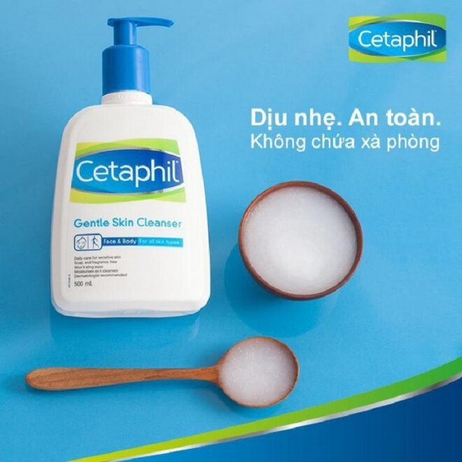 sữa rửa mặt Cetaphil