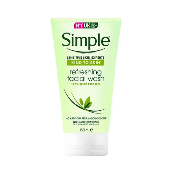 Sữa rửa mặt Simple Skin To Skin Refreshing Facial Wash Gel