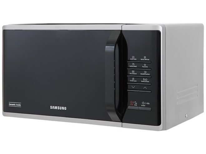 Lò vi sóng Samsung MS23K3513AS/SV món ăn ngon, nóng hổi chỉ trong vài phút