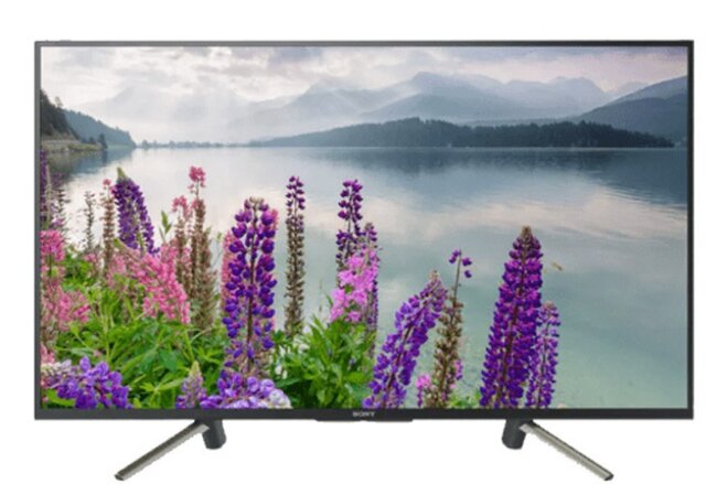 Android Tivi Sony 49 inch KDL49W800G được thiết kế viền đen chắc chắn kết hợp với chân đế kim loại với những đường nét tinh xảo