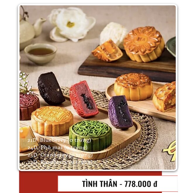 Combo bánh Trung thu Givral 2024: Đa dạng hương vị, sang trọng thiết kế