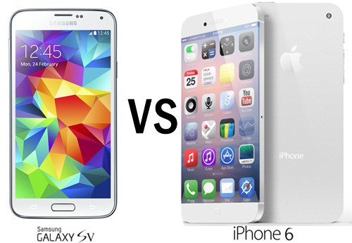 iPhone 6 vs Galaxy S5