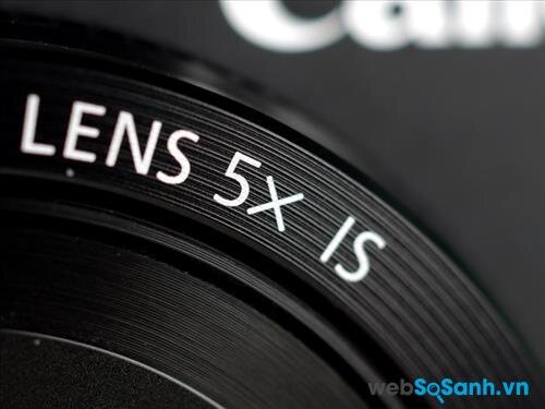 Ống kính của máy ảnh compact Canon PowerShot G16 có tiêu cự 6.1- 30.5 mm (tương đương 28-140mm trên cảm biến fullframe)