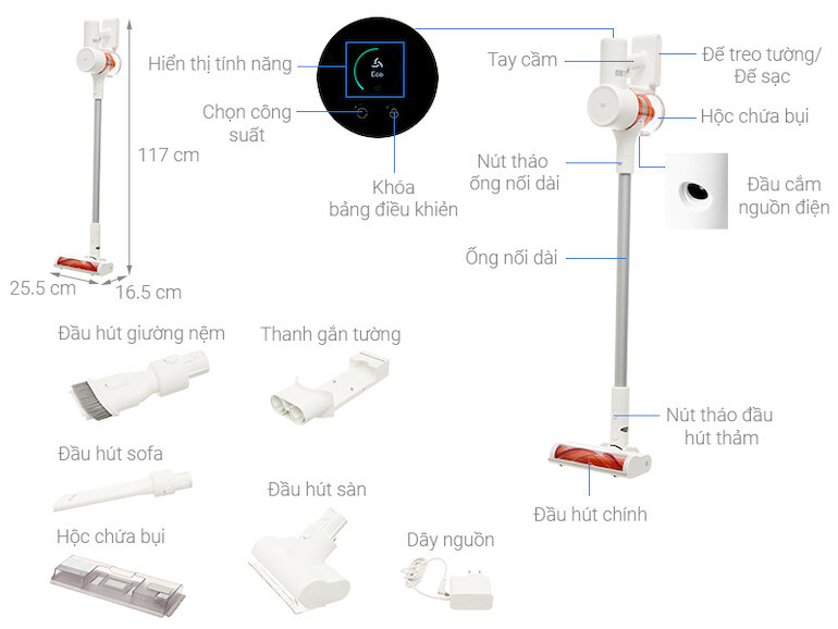 Máy hút bụi Xiaomi Vacuum Cleaner G10