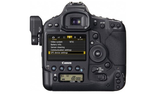 Canon EOS-1D X back view