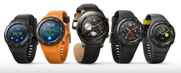 Huawei Watch  2 Sport có nhiều mẫu thiết kế sang trọng và thanh lịch