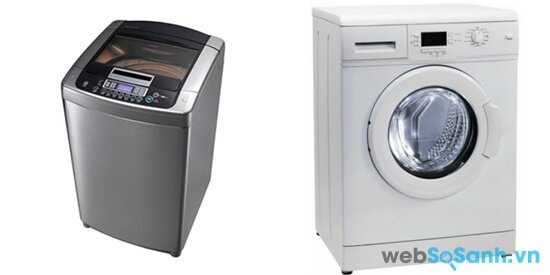 LG WFD1219DD và Electrolux EWF1073 (nguồn: internet)