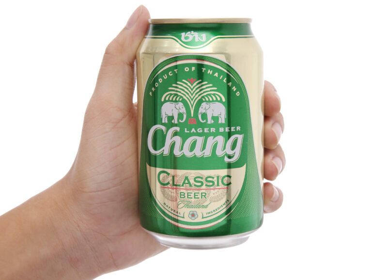 Bia Chang - Giá tham khảo: 400.000 vnd/thùng 24 lon 330ml