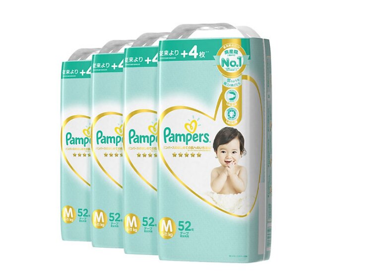 Bỉm Pamper nội địa Nhật size M52