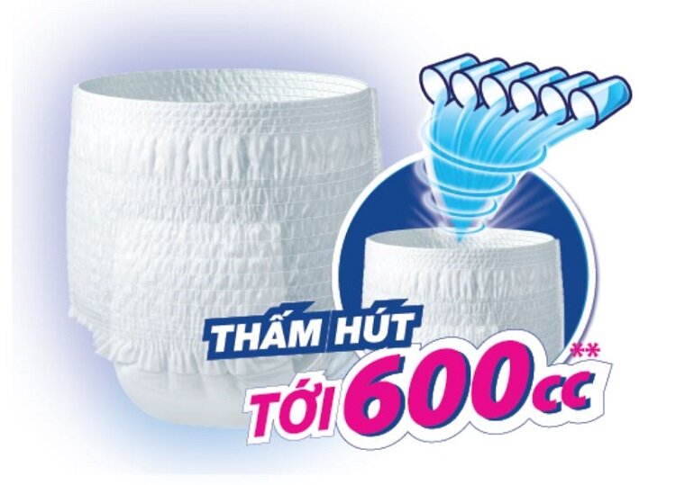 Những ưu điểm vượt trội của bỉm Caryn