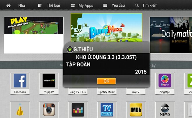 tải ứng dụng ngoài APK trên tivi TCL