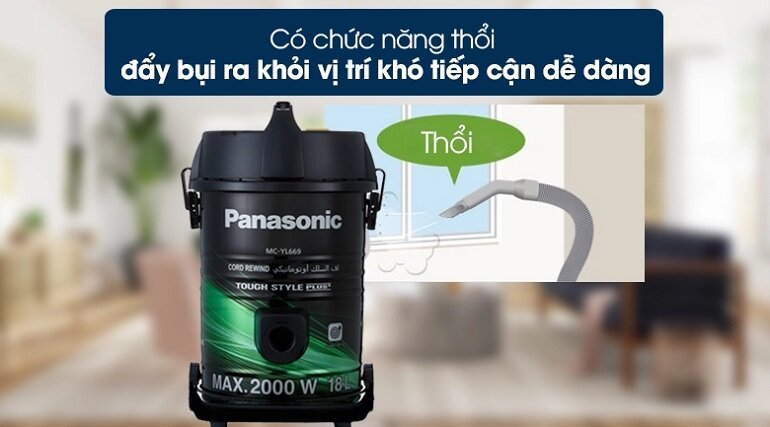 Máy hút bụi Panasonic MC-YL669GN49