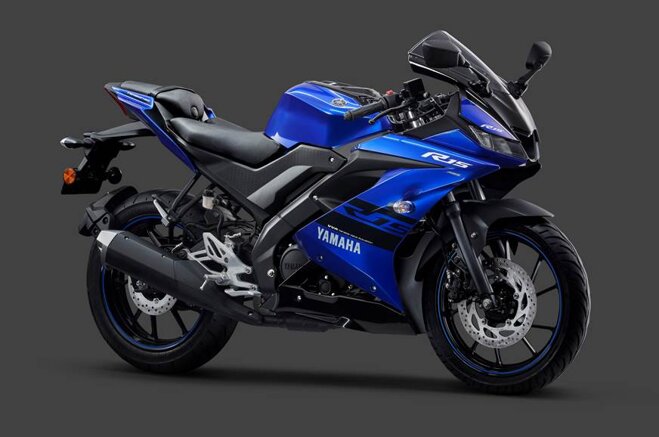 Yamaha R15 V3 phiên bản màu xanh thời thượng