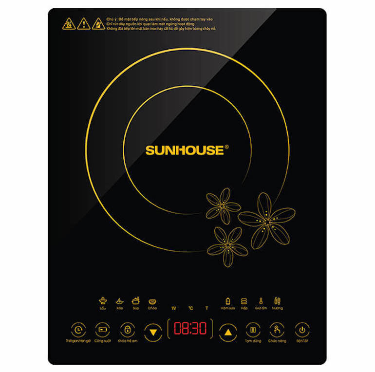 Bếp từ đơn Sunhouse SHD6800 được thiết kế vô cùng gọn nhẹ