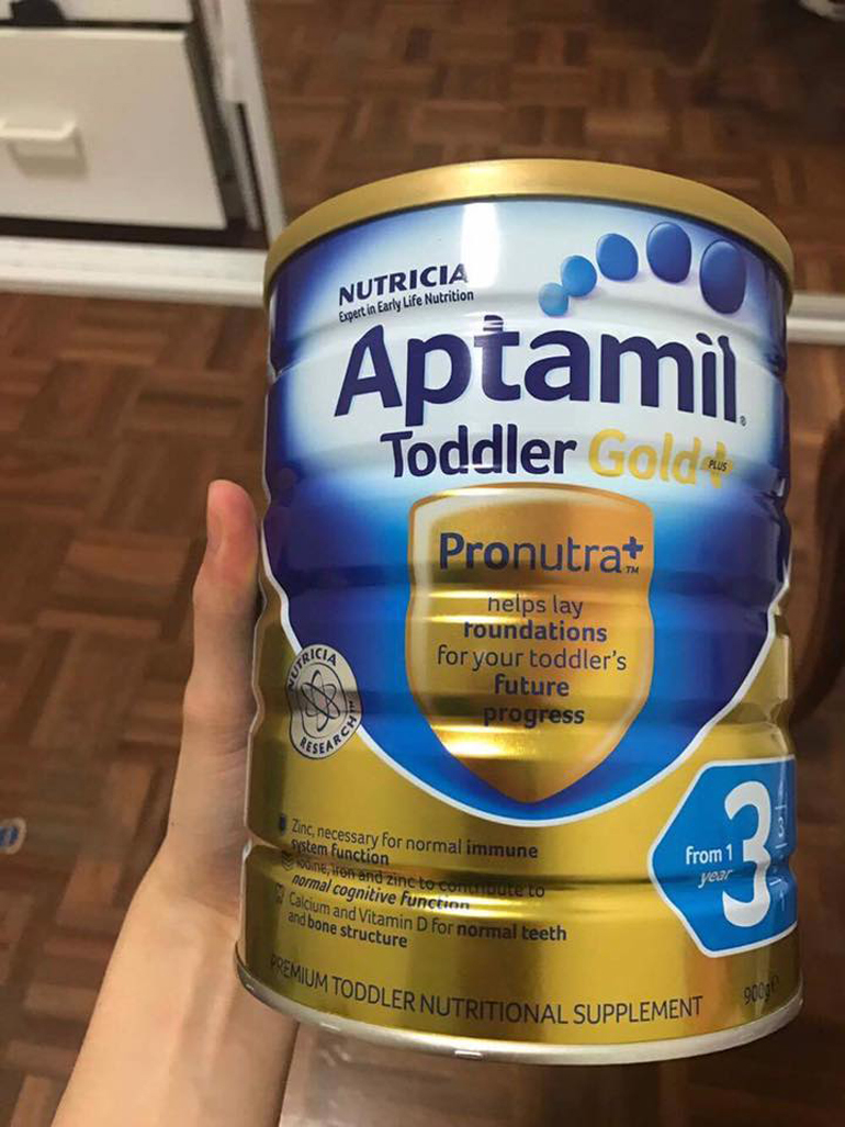 Sữa Aptamin giúp trẻ tăng cân tốt