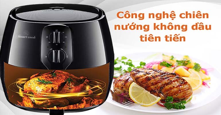 nồi chiên không dầu Elmich Smartcook AFS-3940