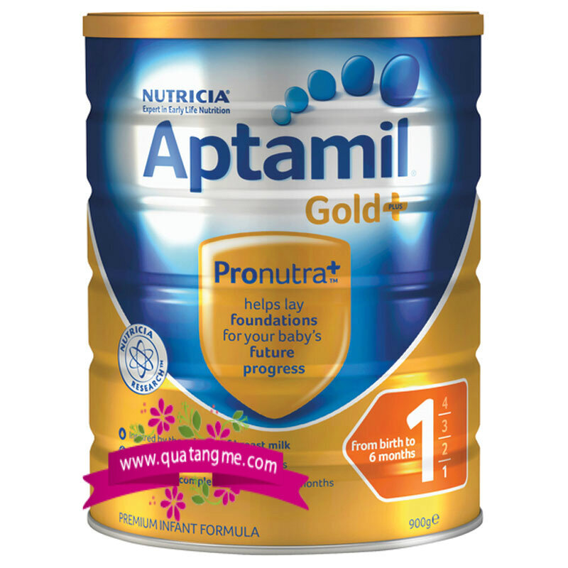 Sữa bột Aptamil Gold 1 - hộp 900g (dành cho trẻ từ 0 - 6 tháng)