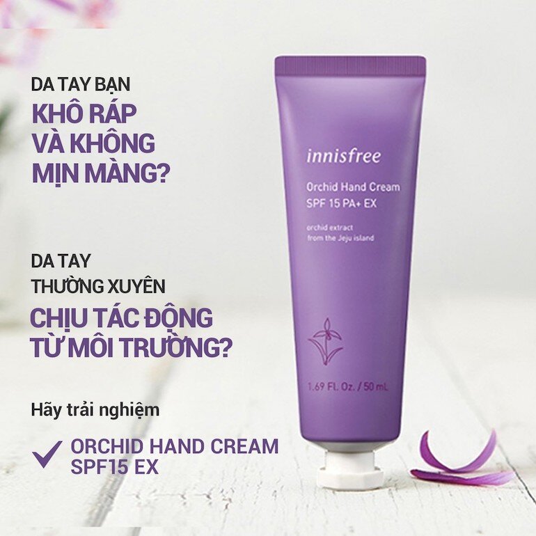 Innisfree Orchid Hand Cream SPF15