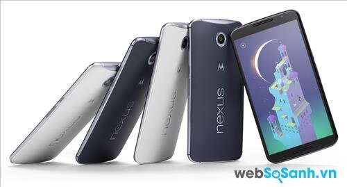 Nexus 6 được thiết kế bo tròn hơn nhằm tạo cảm giác thoải mái và không bị cấn