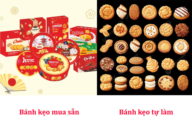 Balance between delicious Tet candy appearance and price