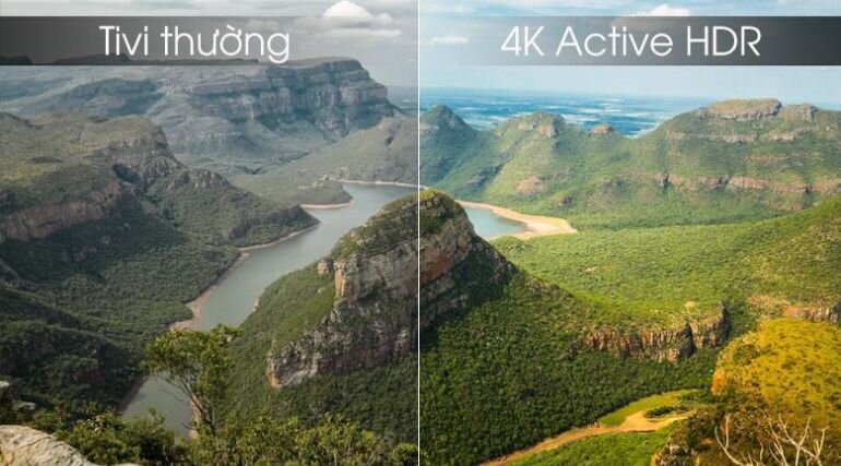 Công nghệ 4K Active HDR cho hình ảnh trên Smart Tivi LED LG 43 inch 43UM7400PTA, 4K UHD chân thật