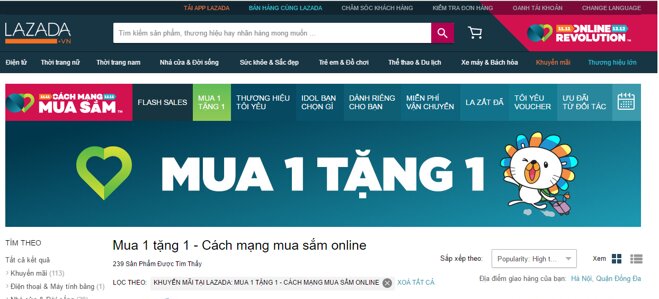 Cách mạng mua sắm Lazada