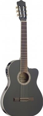 Đàn Guitar Classic Stagg C546TCE - Màu BK/ N/ BLS