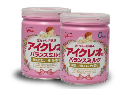 Sữa công thức Glico Nhật Bản là một trong những dòng sữa bột cho bé tốt nhất hiện nay