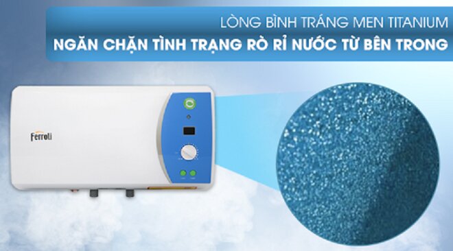 Review bình tắm nóng lạnh Ferroli Vdae15 (15 lít) 