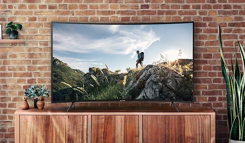 Smart Tivi màn hình cong 4K UHD Samsung 49 inch UA-49NU7300 