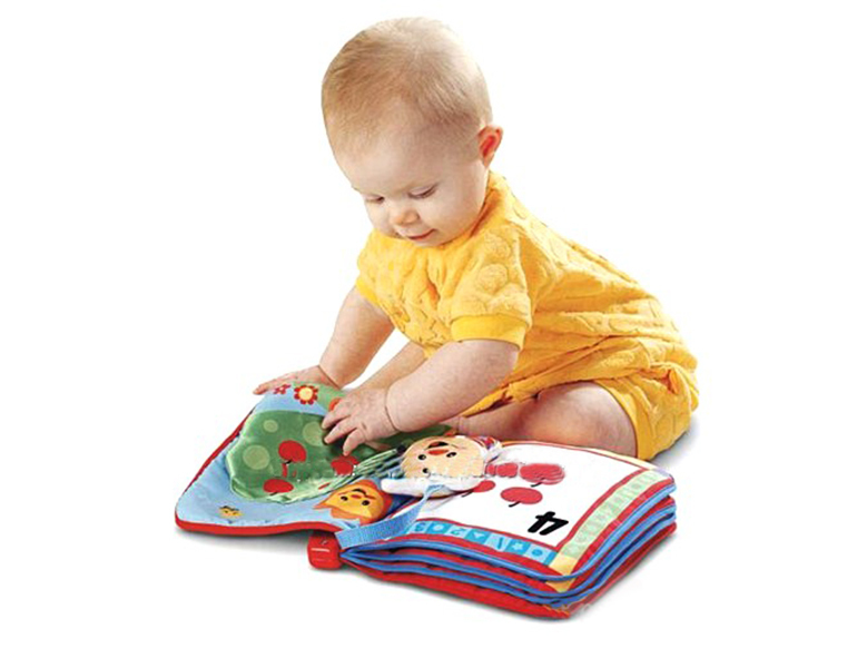 Sách vải rất bền cho bé có thể chơi thoải mái 