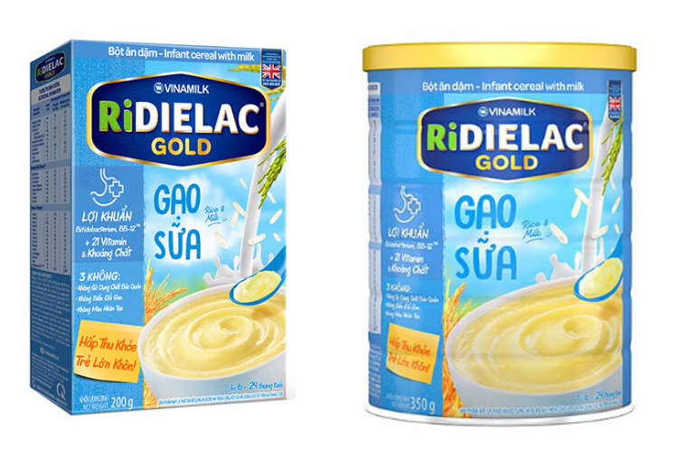 Bột ăn dặm Ridielac Gold 