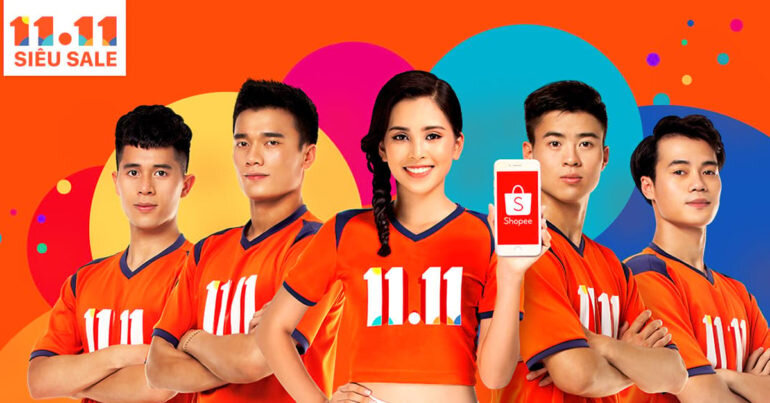 Shopee thách đấu Lazada với Flash Sale khởi động 11.11 - Sale chớp nhoáng quà phát hoảng