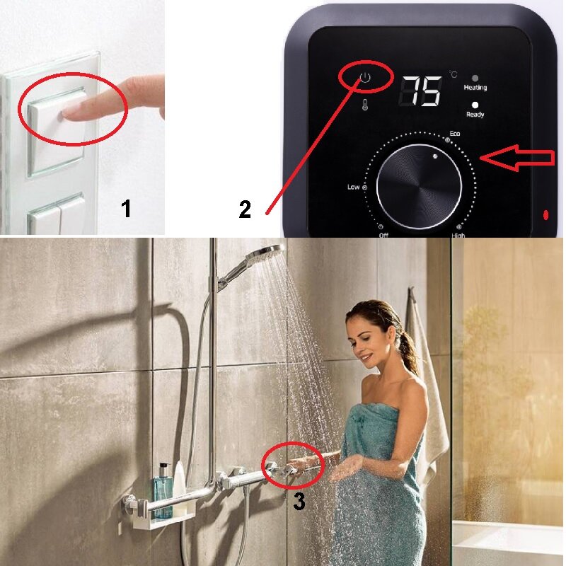 Cách sử dụng máy nước nóng Beko BWH 30 SDH 30 lít và Beko BWH 20 SMH 20 lít