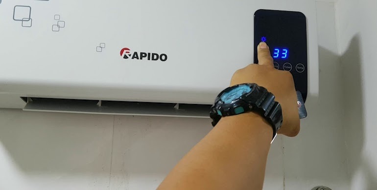 Nguyên lý hoạt động của máy sưởi Rapido