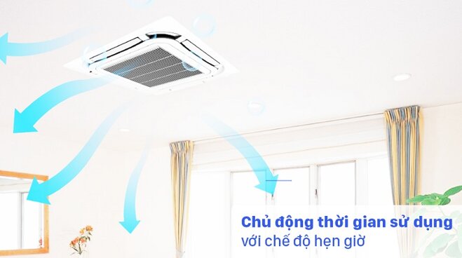 Điều hòa âm trần Gree 2.5 HP GU71T/A‐K/GUL71W/A‐K