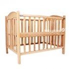 Giường cũi trẻ em 2 trong 1 gỗ sồi Mỹ