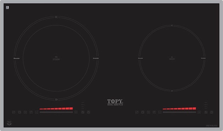 Bếp từ Topy TP-6868 Plus nhập khẩu chính hãng Malaysia