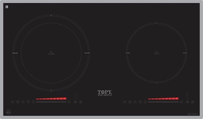 Bếp từ Topy TP-6868 Plus nhập khẩu chính hãng Malaysia