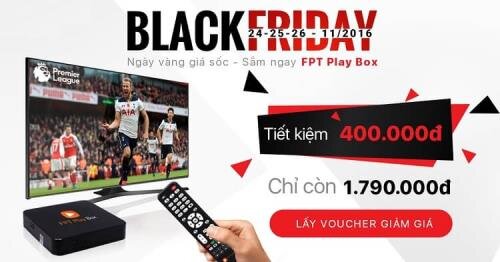 FPT giảm giá Play Box Black Friday 2016