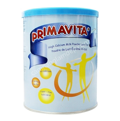 Sữa PRIMAVITA nhập khẩu nguyên hộp từ Hà Lan - Sữa dành cho người loãng xương