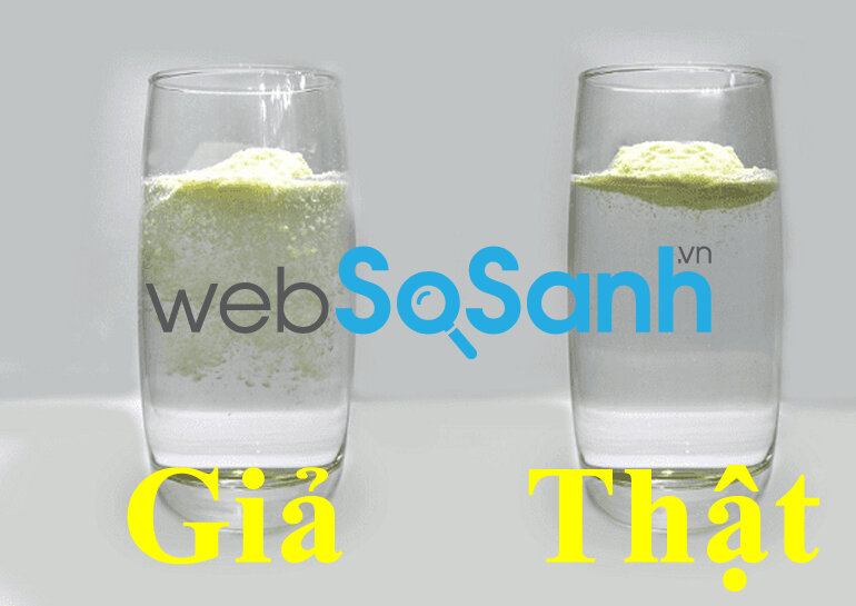 Phân biệt sữa Enfamil thật giả qua cách pha với nước nóng
